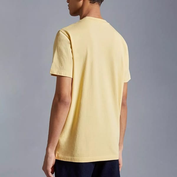モンクレール プリントロゴ コットンTシャツ n級品 3色 J10918C000578390T11V