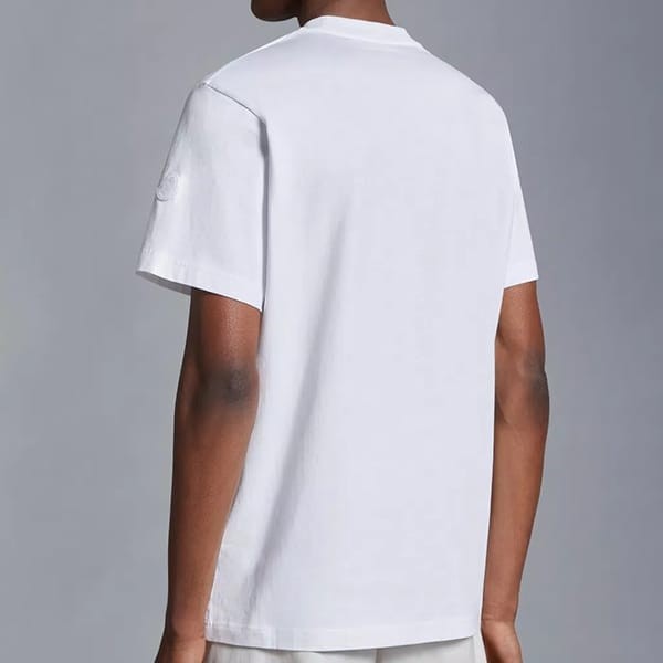 モンクレール ロゴ コットン Tシャツ スーパーコピー 3色 J10918C0005289AJS00A