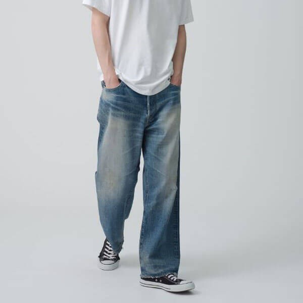 ロンハーマン スーパーコピー DENIM 5years ワイドフィットデニムパンツ