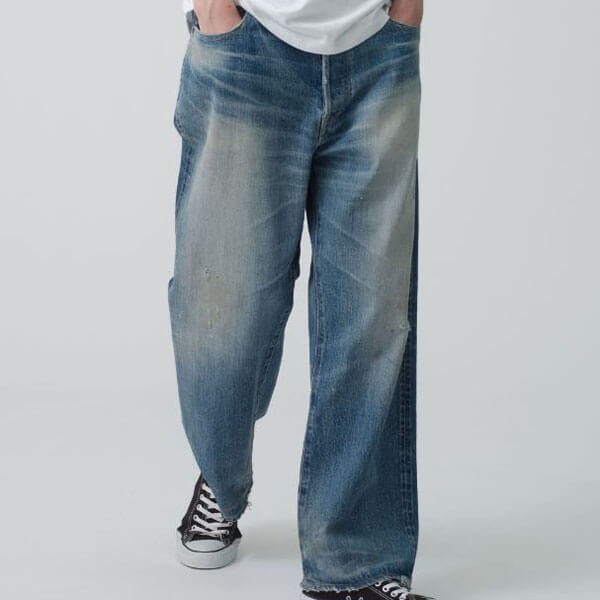 ロンハーマン スーパーコピー DENIM 5years ワイドフィットデニムパンツ