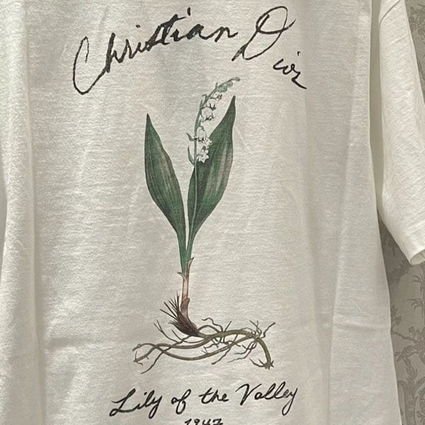 【24-25AW/コーデに合わせやすい♪】ディオール偽物 Handwritten Christian Dior Tシャツ 493J696A0817