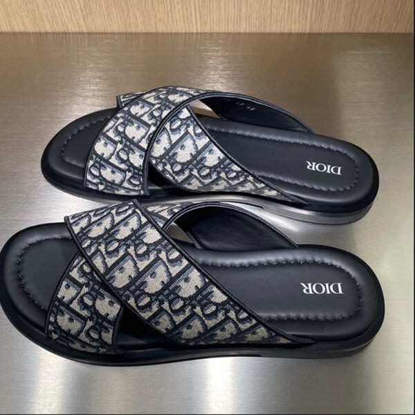ディオール スーパーコピー Alias サンダル クロスストラップ Dior Oblique 3SA126ZSA