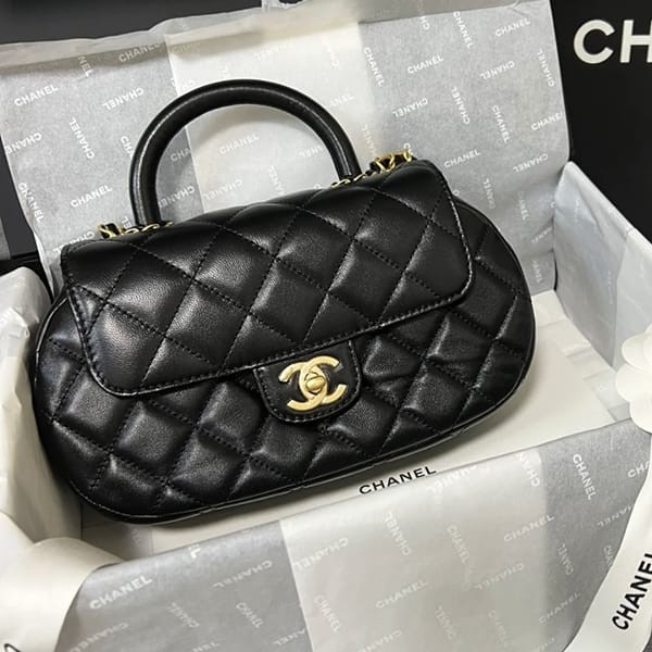 シャネル パロディトップハンドルバッグ 2色 AS4569 B14812NS845