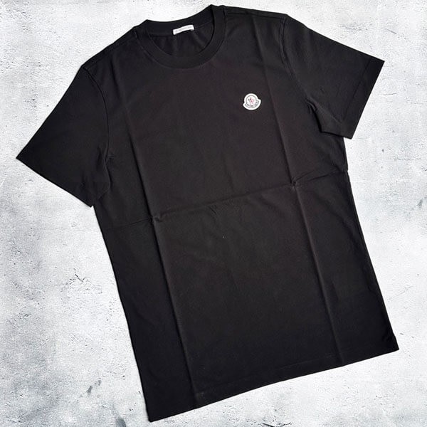モンクレール Tシャツ 偽物 コットンロゴ T-SHIRT J10918C00025