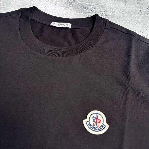 モンクレール Tシャツ 偽物 コットンロゴ T-SHIRT J10918C00025