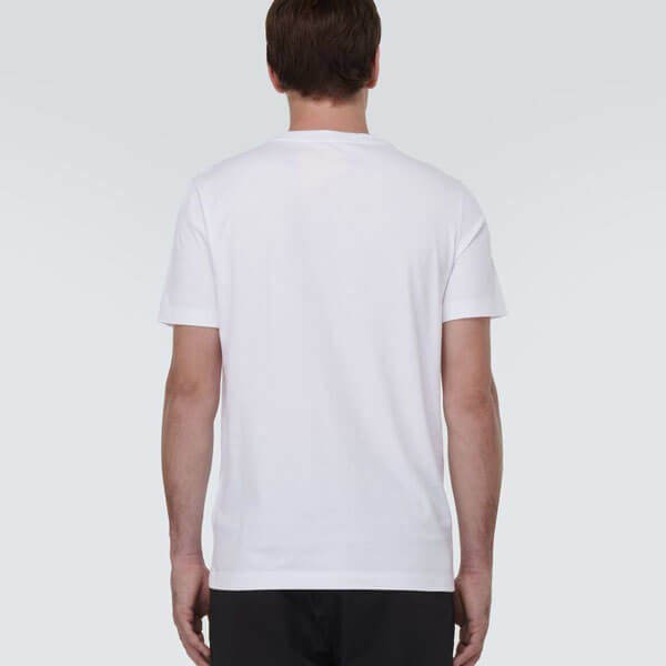 モンクレール Tシャツ 偽物 コットンロゴ T-SHIRT J10918C00025