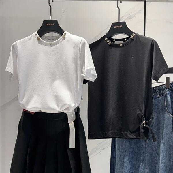 限定希少！ルイヴィトン サイドストラップTシャツコピー モノグラム フラワー1A4PF9