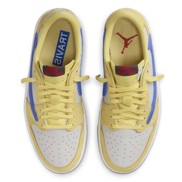 ナイキ トラビススコット スーパーコピー ウィメンズ エア ジョーダン1 偽物 Canary Yellow DZ4137-700