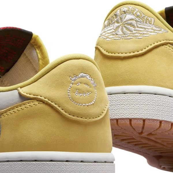 ナイキ トラビススコット スーパーコピー ウィメンズ エア ジョーダン1 偽物 Canary Yellow DZ4137-700