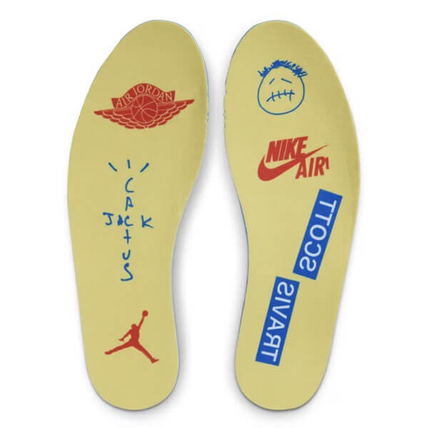 ナイキ トラビススコット スーパーコピー ウィメンズ エア ジョーダン1 偽物 Canary Yellow DZ4137-700