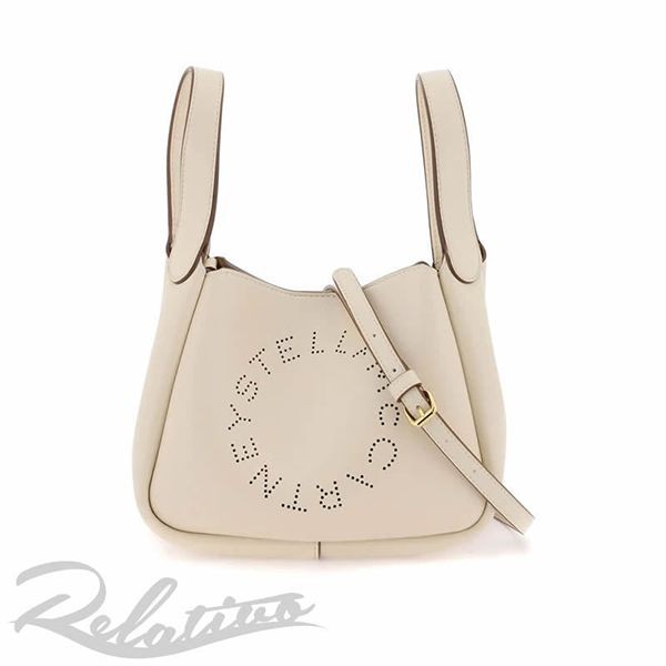 【ステラマッカートニー パチモン】ロゴ ダブルトップハンドル クロスボディ7B0081W8542