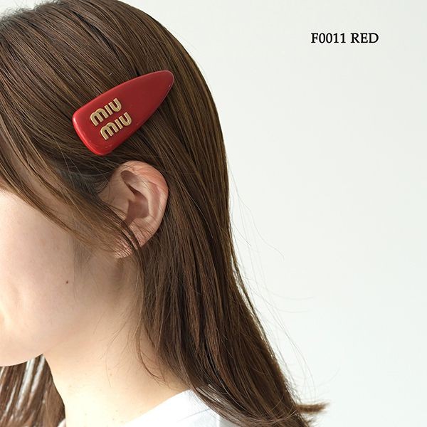 新作で超限定ミュウミュウ パテントレザー ヘアクリップ 偽物 5IF092 069
