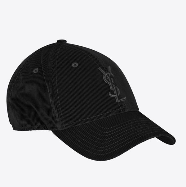 男女兼用◆サンローラン New Era 偽物ロゴ コーデュロイ キャップ695048Y