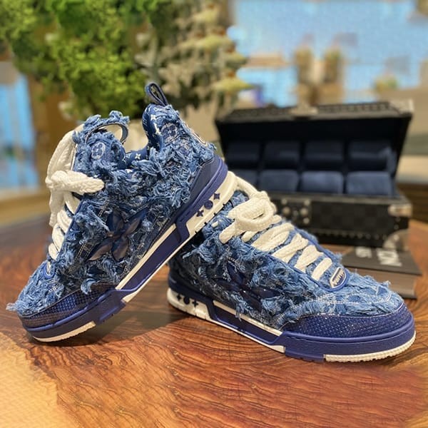 ルイヴィトン LV スケート・ライン スニーカー 偽物 2色 1ACVJ4