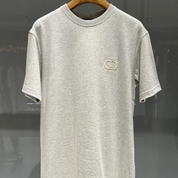 ディオール Tシャツ 激安 偽物 CD Icon コットンロゴ 943J605A0554
