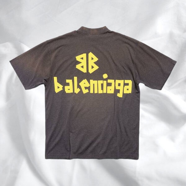 バレンシアガ Tシャツ 偽物 Tape Type ミディアムフィット