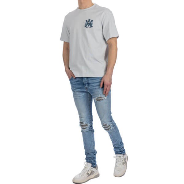 AMIRI MAロゴ コットン Tシャツ ショートスリーブ 6色