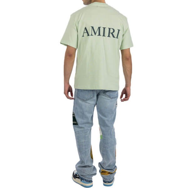 AMIRI MAロゴ コットン Tシャツ ショートスリーブ 6色