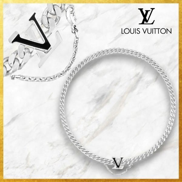 ルイヴィトン ネックレス・LV スパイク シルバー コピー M01383