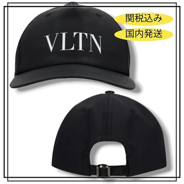ヴァレンティノ 偽物 GARAVANI VLTN ナイロン キャップ 2Y2HDA10QYK0NI