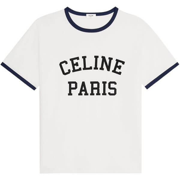 セリーヌ tシャツ 激安 CELINE PARIS フロック ルーズ 2X45M671Q.01NB