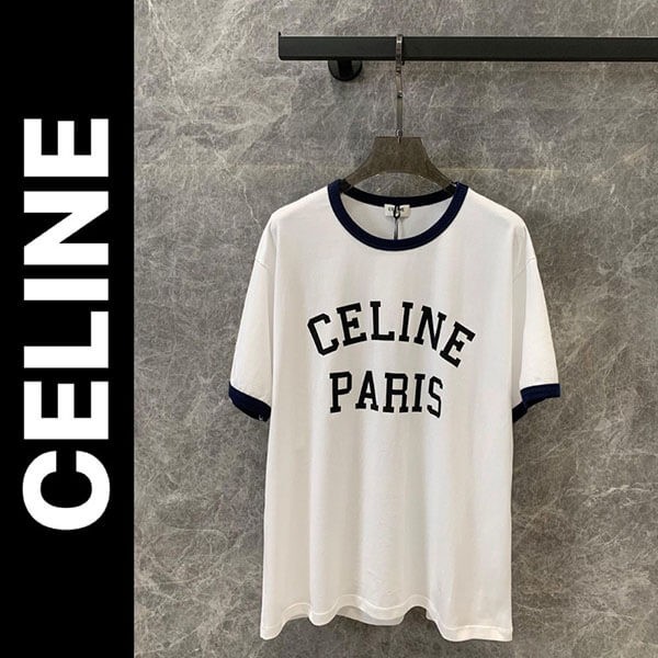 セリーヌ tシャツ 激安 CELINE PARIS フロック ルーズ 2X45M671Q.01NB