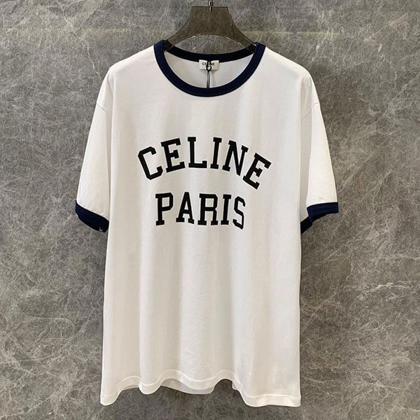 セリーヌ tシャツ 激安 CELINE PARIS フロック ルーズ 2X45M671Q.01NB