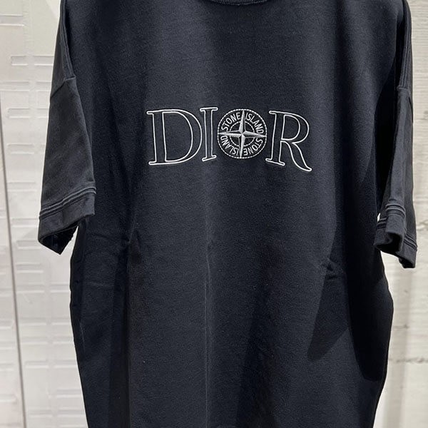 大人気コラボ DIOR StoneIsland Tシャツ 493J638B0554