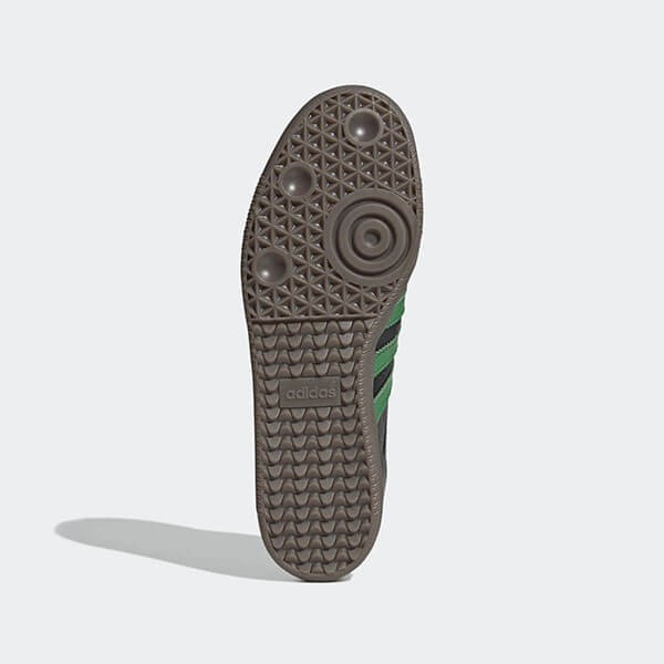 ウェールズボナー サンバ 偽物 Adidas Wales Bonner Samba Black Green S42590