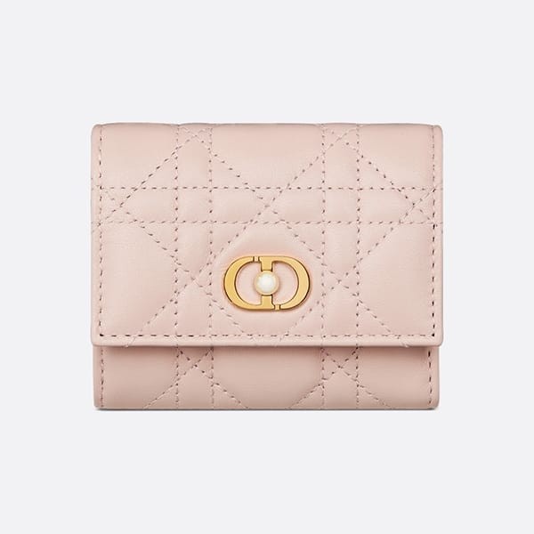 ディオール Jolie Hibiscus ウォレット カナージュラムスキン 偽物 3色 S3105UNJB_M900