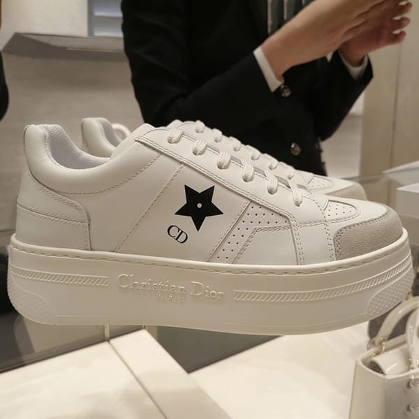 ディオール Star プラットフォームスニーカー コピー 厚底 2色 KCK413CLD_S19W