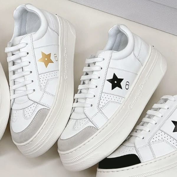 ディオール Star プラットフォームスニーカー コピー 厚底 2色 KCK413CLD_S19W