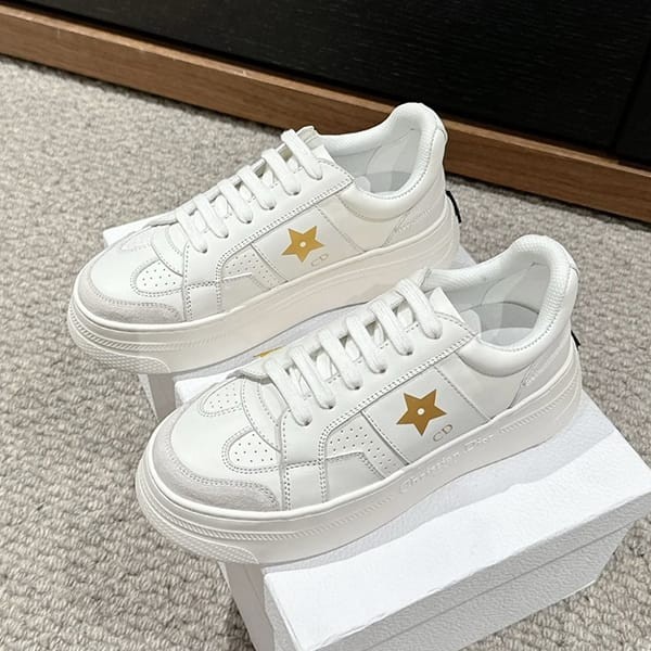 ディオール Star プラットフォームスニーカー コピー 厚底 2色 KCK413CLD_S19W