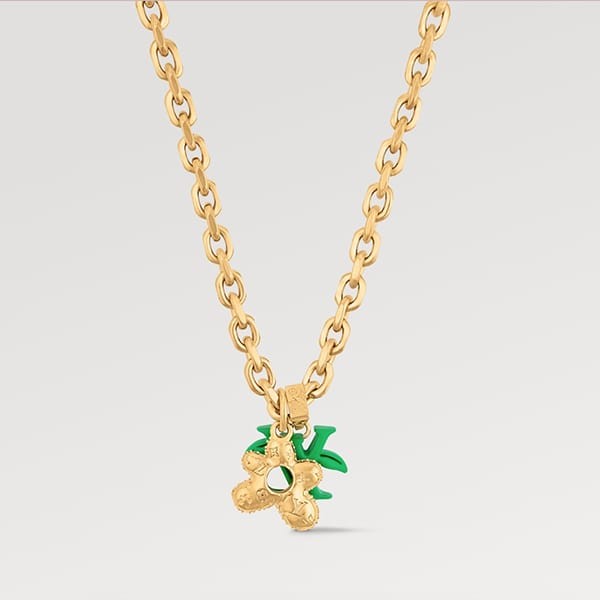 ルイヴィトン ペンダント LV ブルーミング パロディ M01867