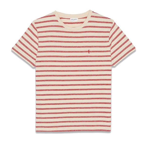 サンローラン Tシャツ コピー ストライプ モノグラム 683806Y36OX9