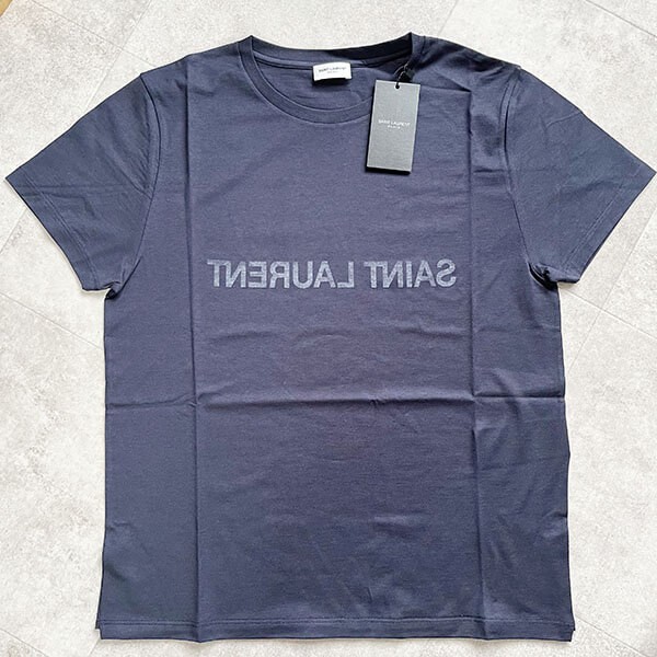 サンローラン Tシャツ 激安 偽物 リバースロゴ 663278Y37AW