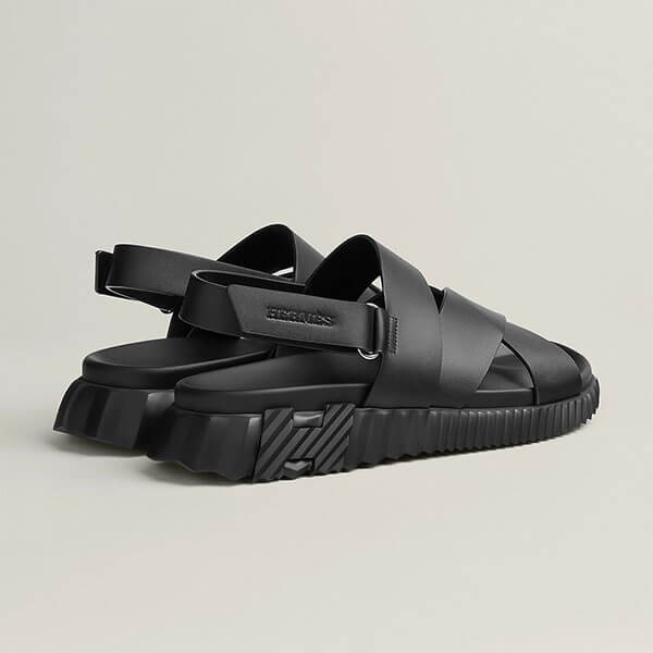 シンプルお洒落♪HERMES ベルトサンダル 偽物 エレクトリック H222860ZH