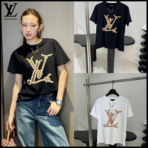 ルイヴィトン スーパーコピー ノーティカルLV Tシャツ 2色 1AFMZ3