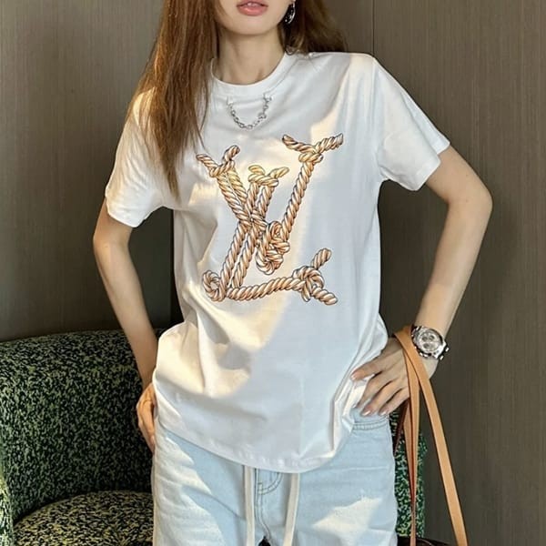 ルイヴィトン スーパーコピー ノーティカルLV Tシャツ 2色 1AFMZ3