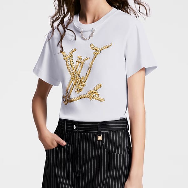 ルイヴィトン スーパーコピー ノーティカルLV Tシャツ 2色 1AFMZ3