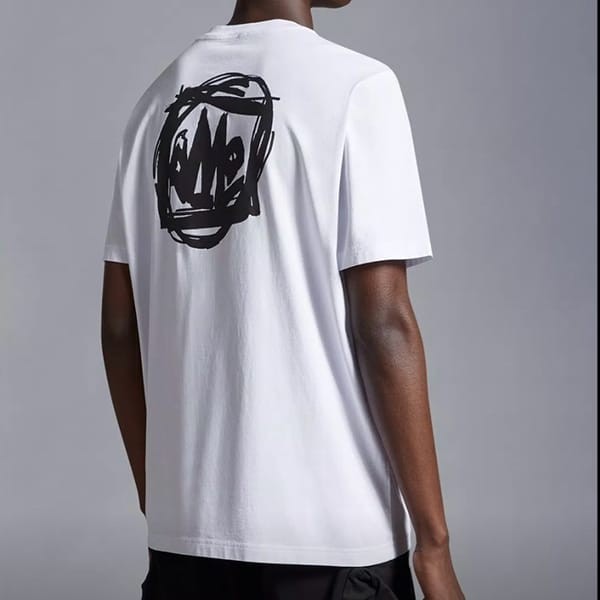 釜山 スーパーコピー モンクレール バックデザインロゴTシャツ☆2色 J10918C0003289A17001