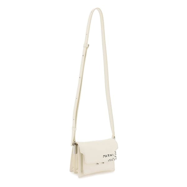 グアム スーパーコピー【マルニ】ロゴ TRUNK SOFT ショルダーバッグ 4色 SBMP0075L
