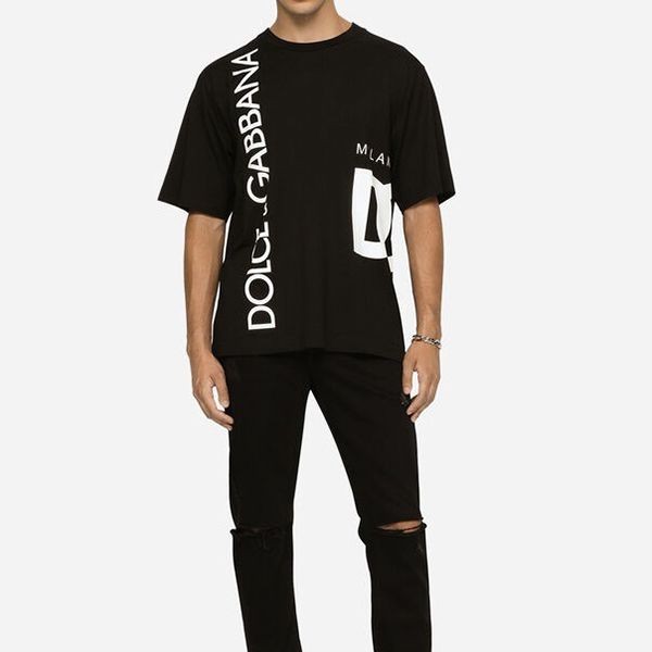 【ドルチェ&ガッバーナ】ショートスリーブ Tシャツ コピーG8PD5TFU7EQH