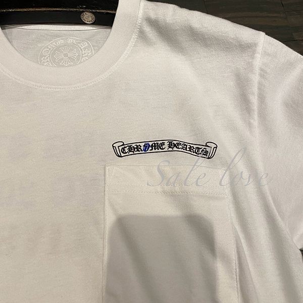 ＋クロームハーツ＋ローリングストーンズ NYC ポケットTシャツ 偽物ch2407023