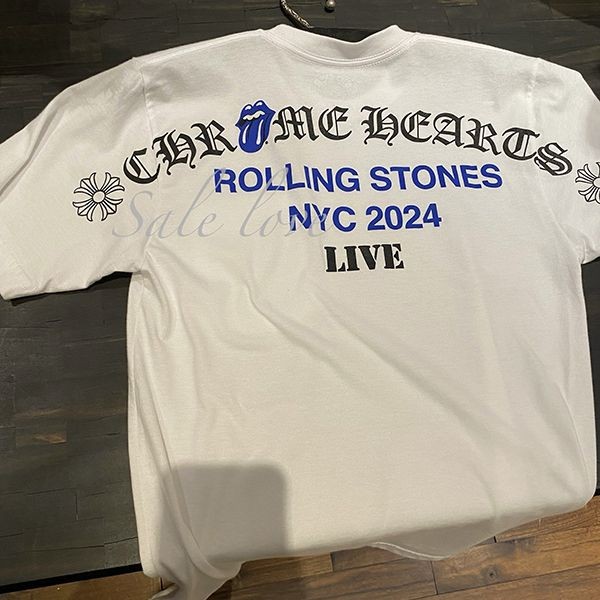 ＋クロームハーツ＋ローリングストーンズ NYC ポケットTシャツ 偽物ch2407023