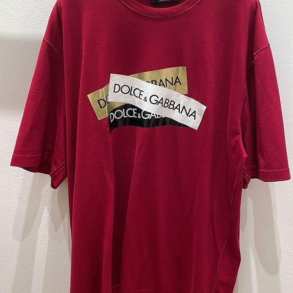 ドルチェ&ガッバーナ ロゴプリント コットン Tシャツ 偽物dg071316