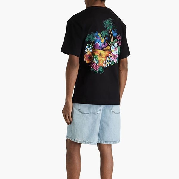 雑誌掲載★【ドルチェ&ガッバーナ】コットンジャージー ロゴ Tシャツdg071310