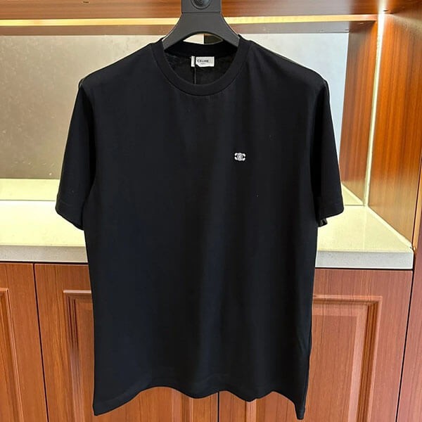 【大人気商品】CELINE HOMME Tシャツ 偽物 Triomphe コットン ルーズ トリオンフ 3色 2X04I671Q