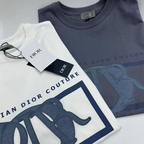 すぐ届く ロゴがオシャレ ディオール Tシャツ 偽物 コットンジャージー 493J642A0817
