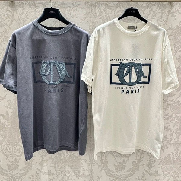 すぐ届く ロゴがオシャレ ディオール Tシャツ 偽物 コットンジャージー 493J642A0817